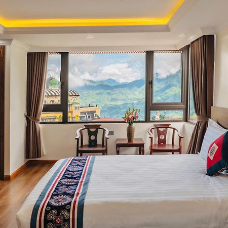 Anh Tu Hotel Sapa Exterior foto