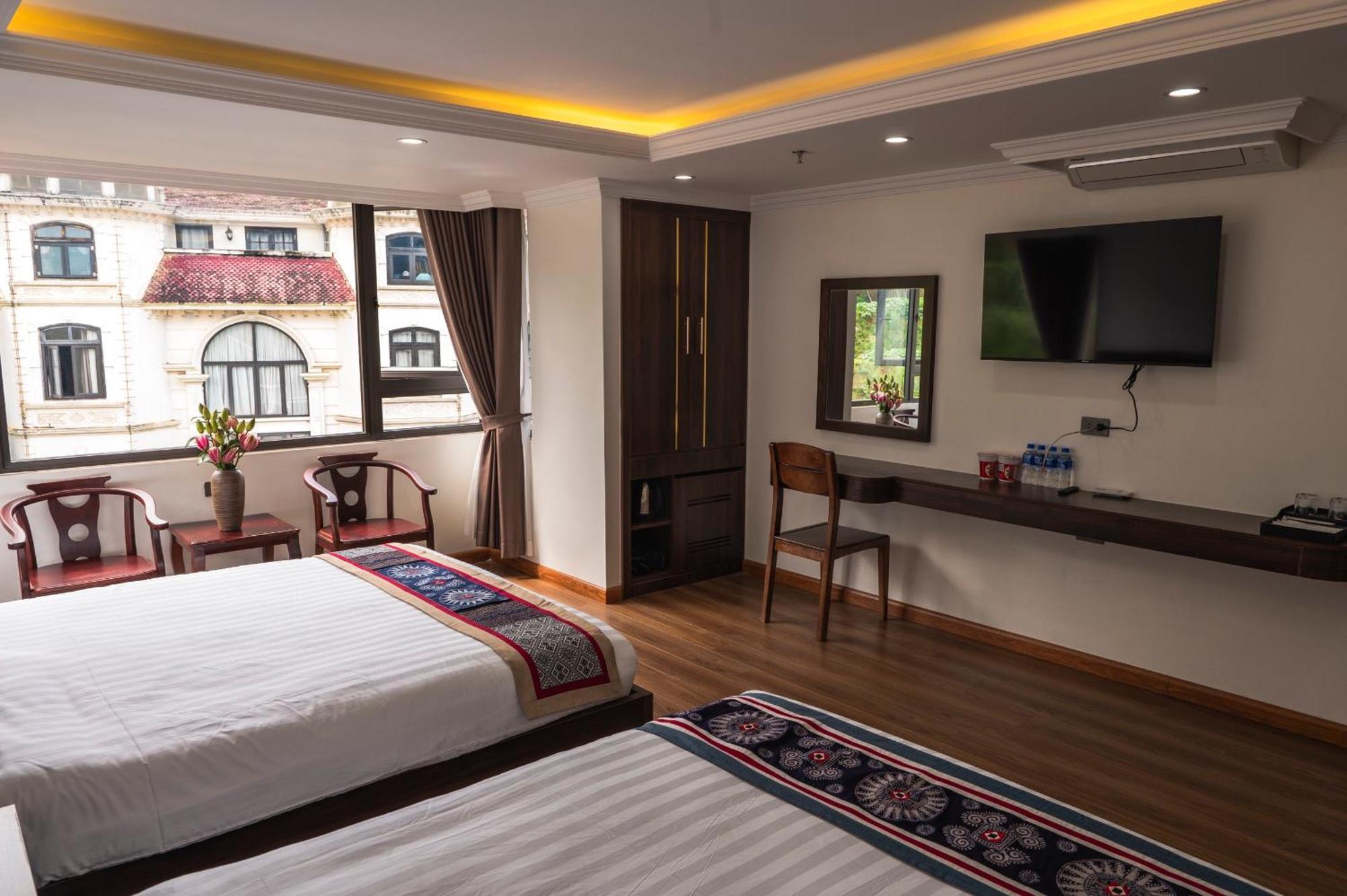 Anh Tu Hotel Sapa Exterior foto