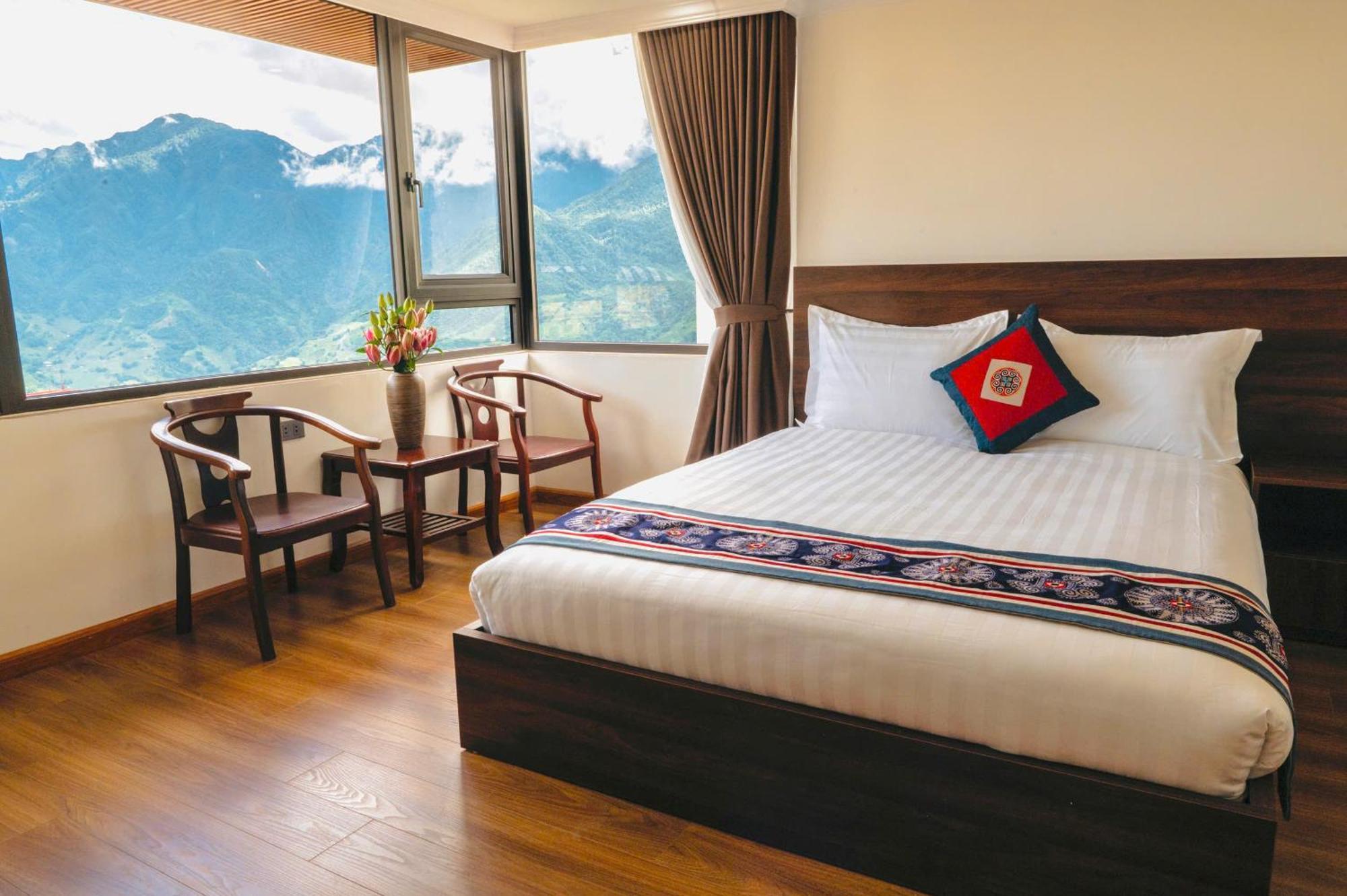 Anh Tu Hotel Sapa Exterior foto